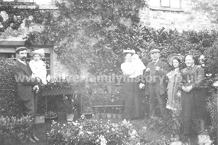 Circa 1904. This photo is of Albert and Hannah and with them are Benjamin Maisey, likely to be holding William Maisey (b.1901) and his wife Miriam (nee Oliver, daughter of Albert and Hannah), likely ot he holding Eva (b.1904). The young girl between Albert and Hannah looks very much like Kate Bartlett.